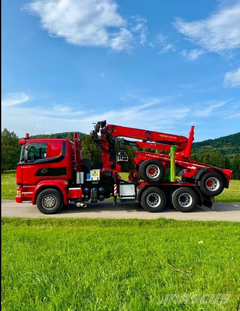 Scania R580 V8 6x4 Metsaveokid