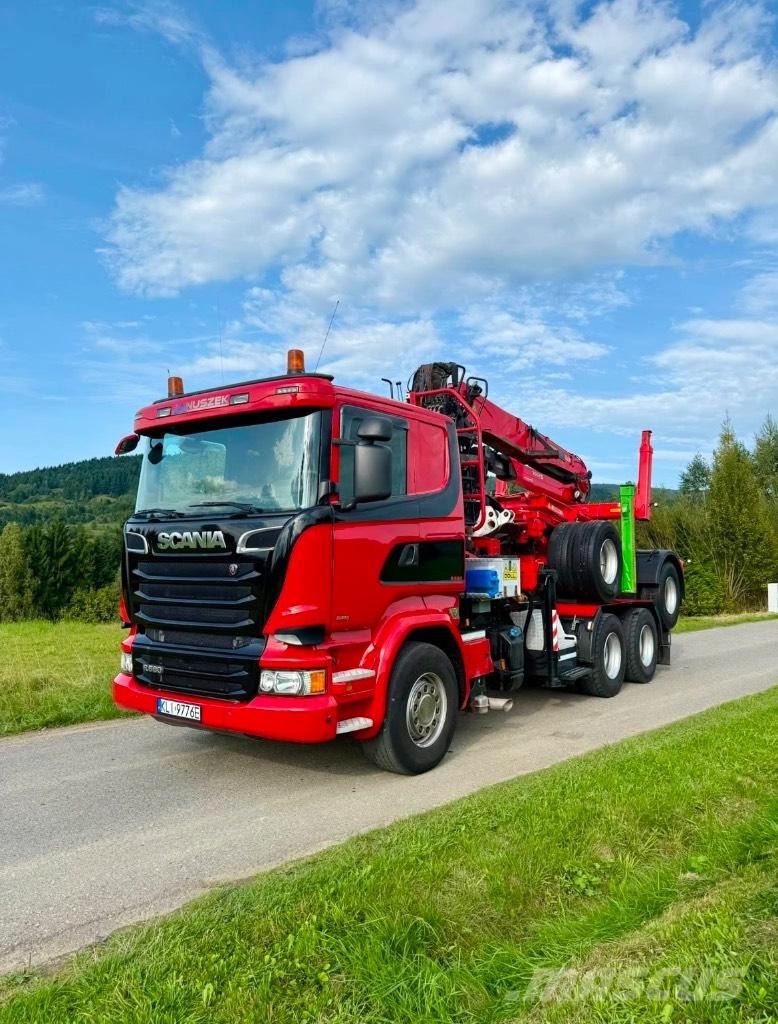 Scania R580 V8 6x4 Metsaveokid
