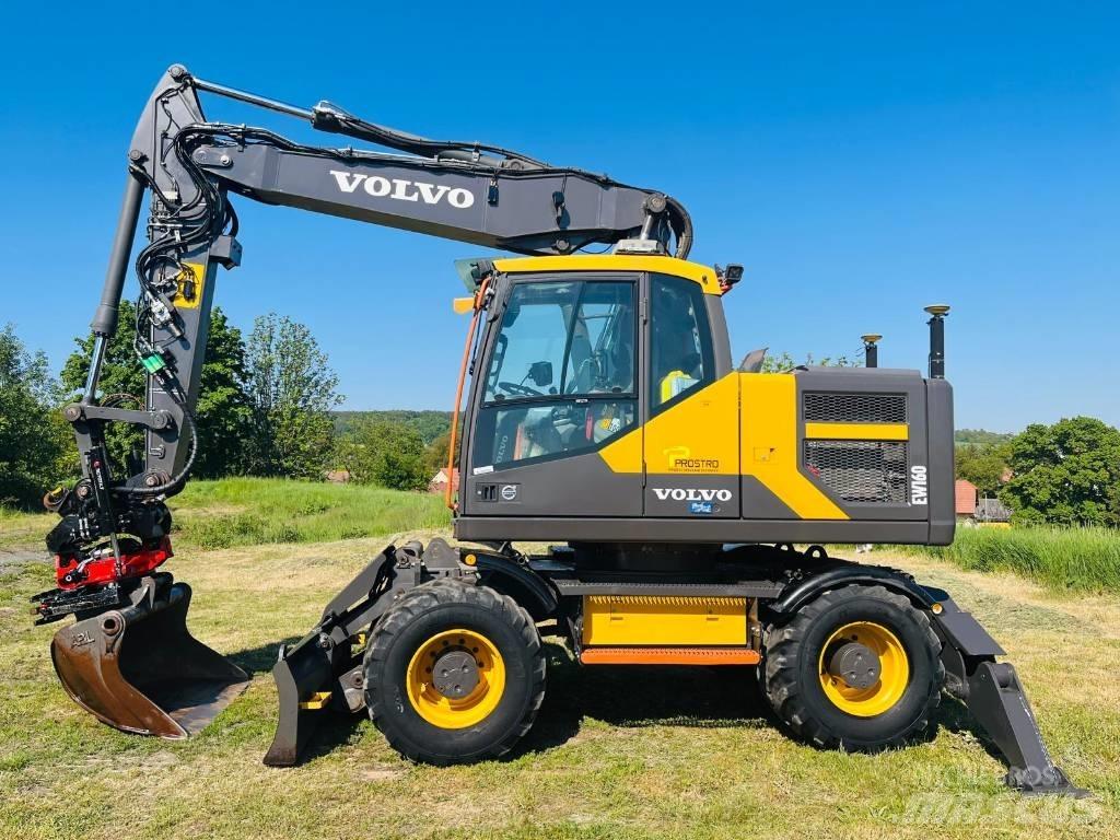 Volvo EW 160 E Ratasekskavaatorid