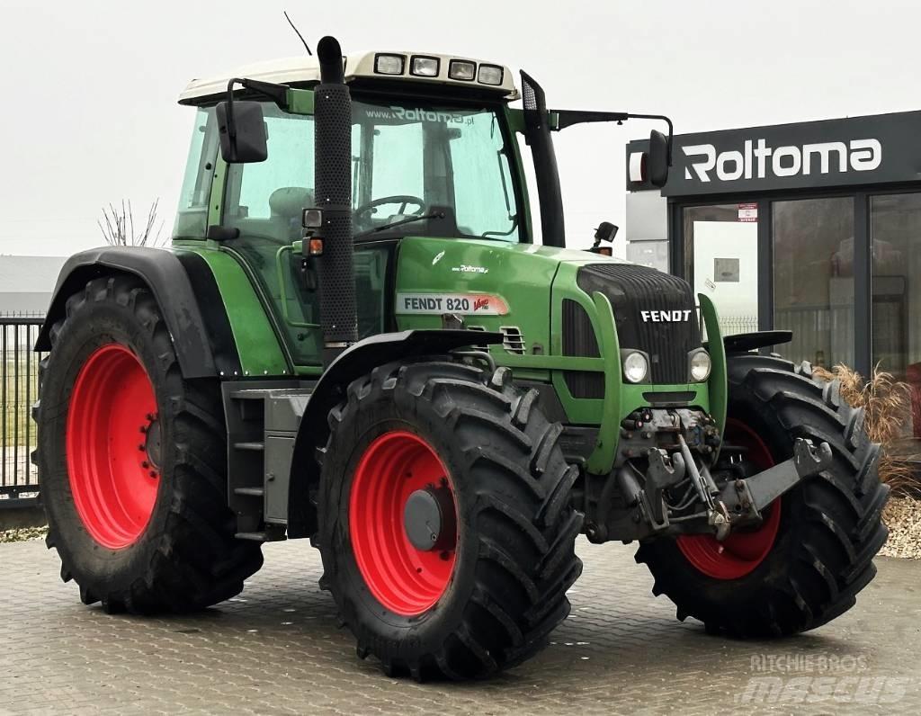 Fendt 820 Vario TMS Traktorid