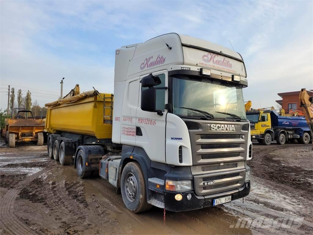 Scania R 420 Sadulveokid