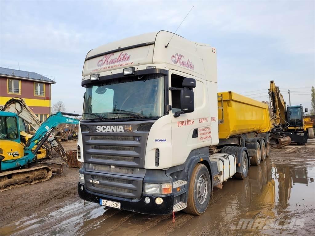 Scania R 420 Sadulveokid