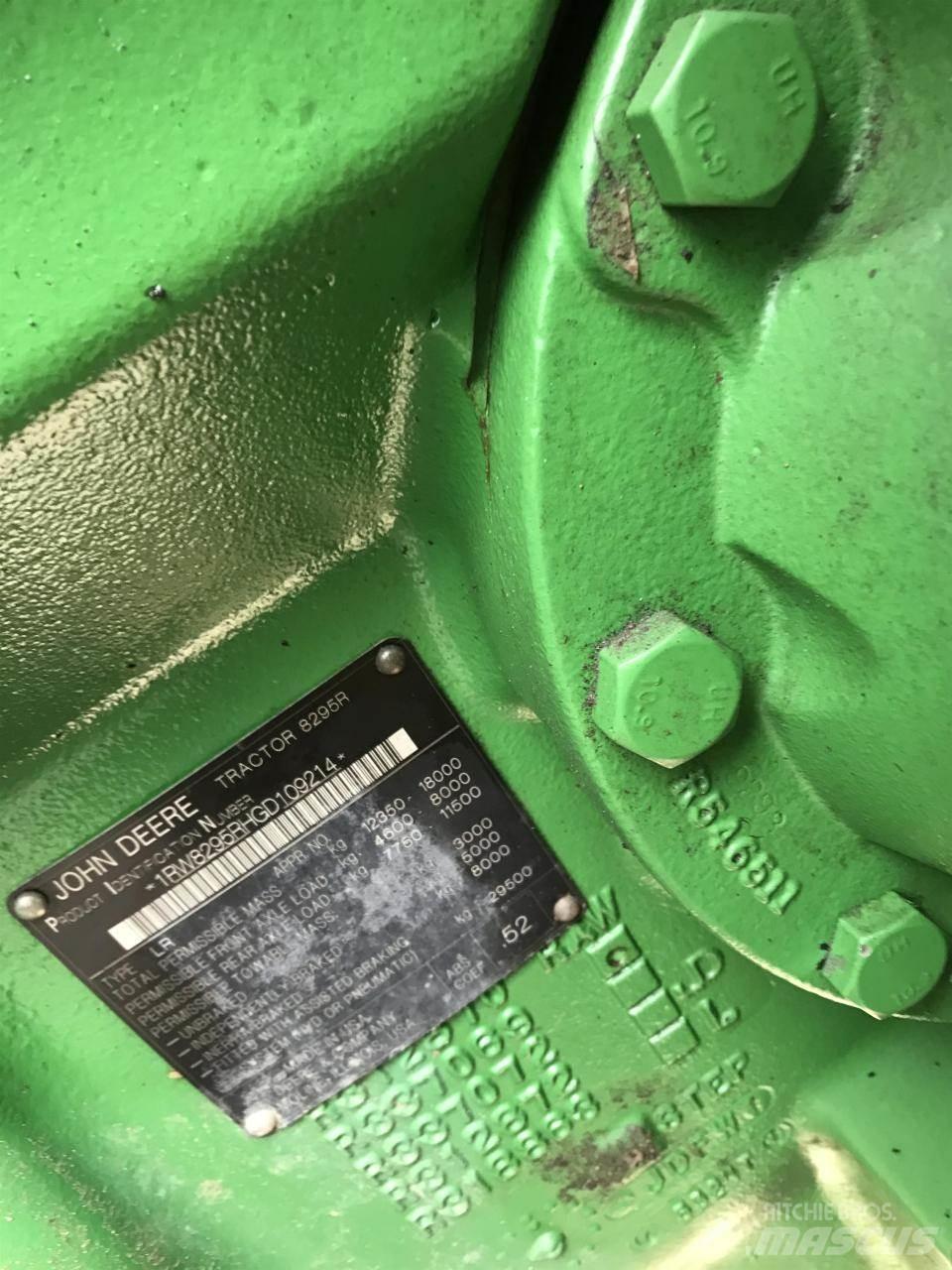 John Deere 8295R Traktorid