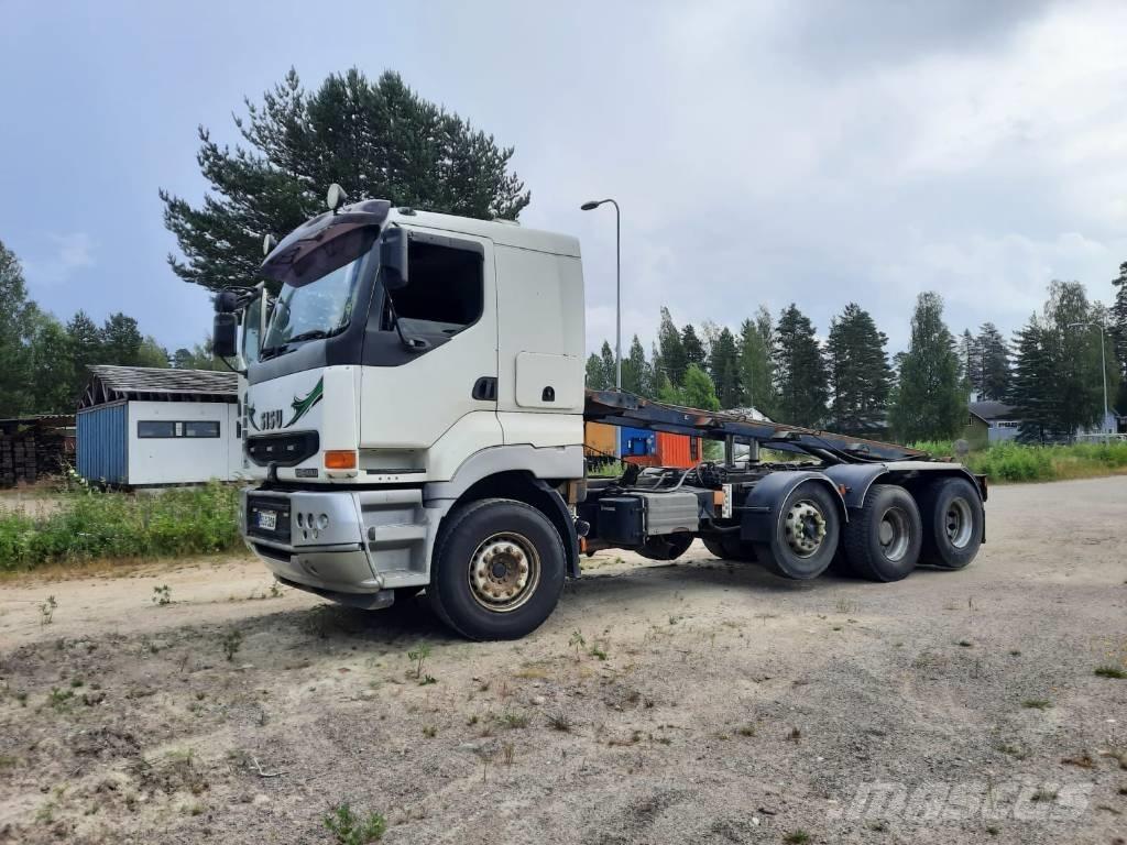Sisu E12M Trossüsteemiga vahetuskere veokid