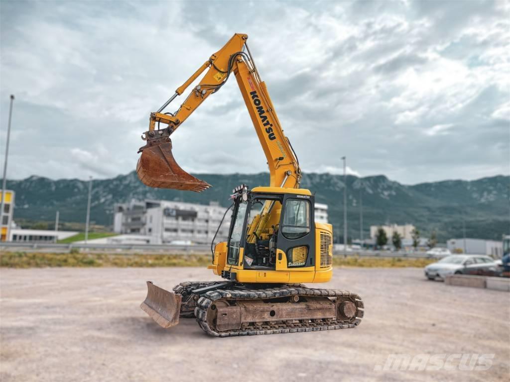 Komatsu PC 138 US Roomikekskavaatorid