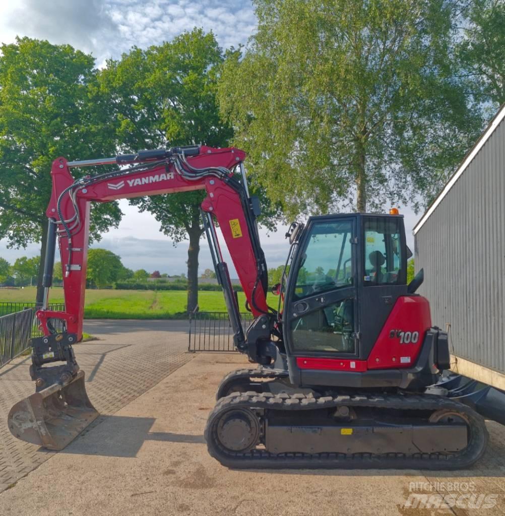 Yanmar SV100 2A-2PB Väikeekskavaatorid 7t-12t