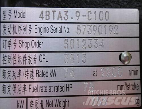 Cummins 4BTA3.9-C100 Mootorid