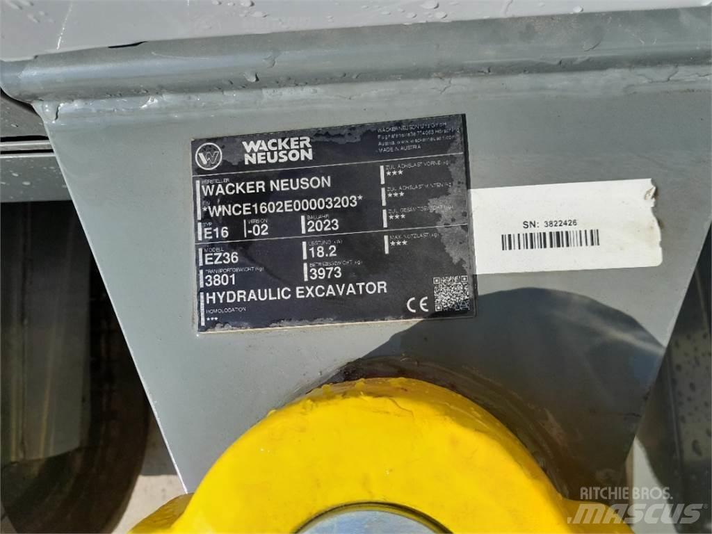 Wacker Neuson EZ36 Miniekskavaatorid < 7 t