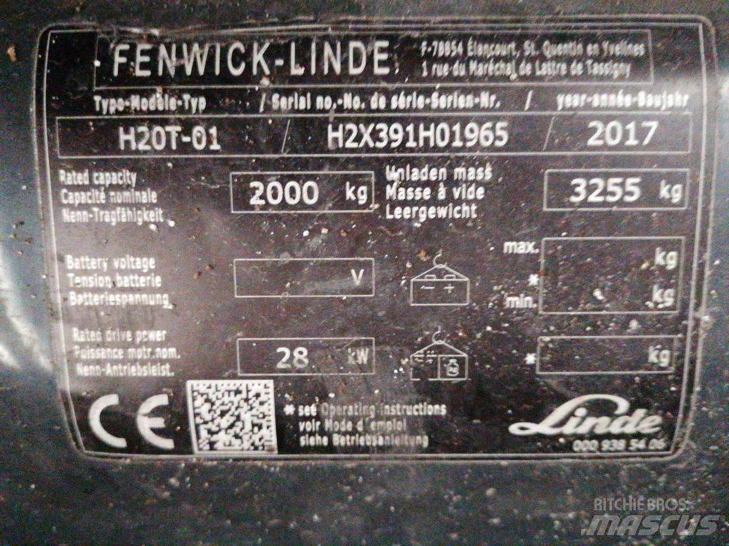 Linde H20T-01 Gaasitõstukid
