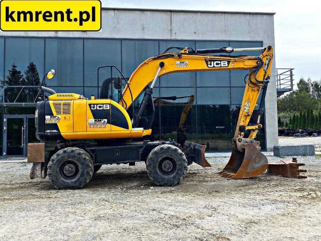 JCB JS 145 W Ratasekskavaatorid