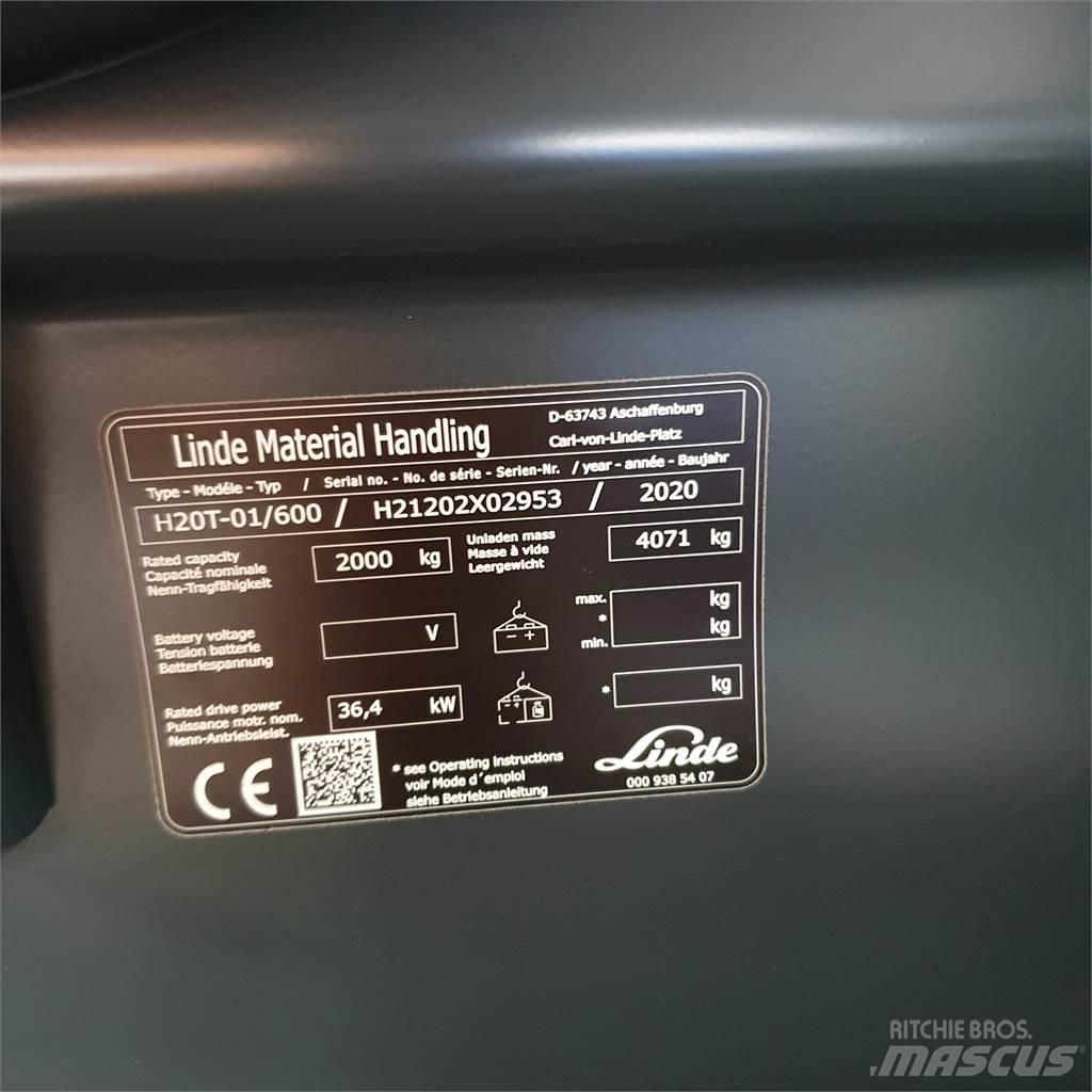 Linde H20T/600 Gaasitõstukid