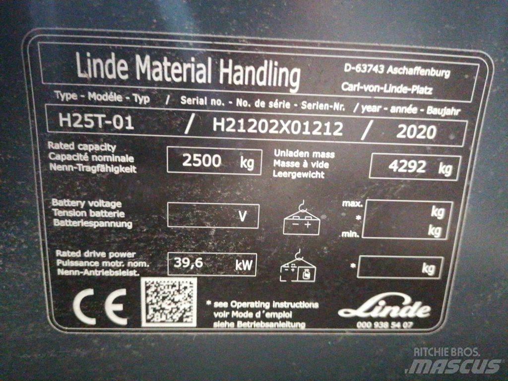 Linde H25T-01 Elektritõstukid