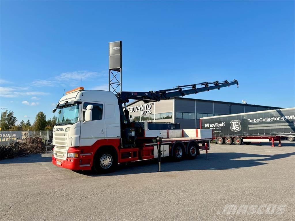 Scania R 500 Kraanaga veokid