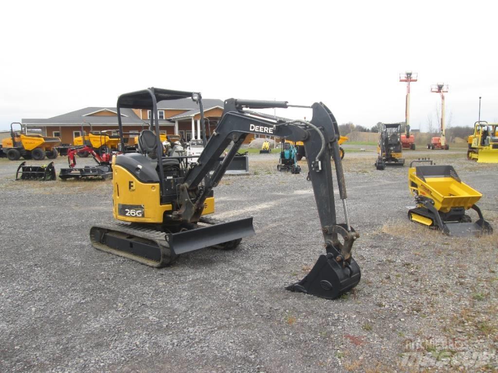 John Deere 26G Miniekskavaatorid < 7 t