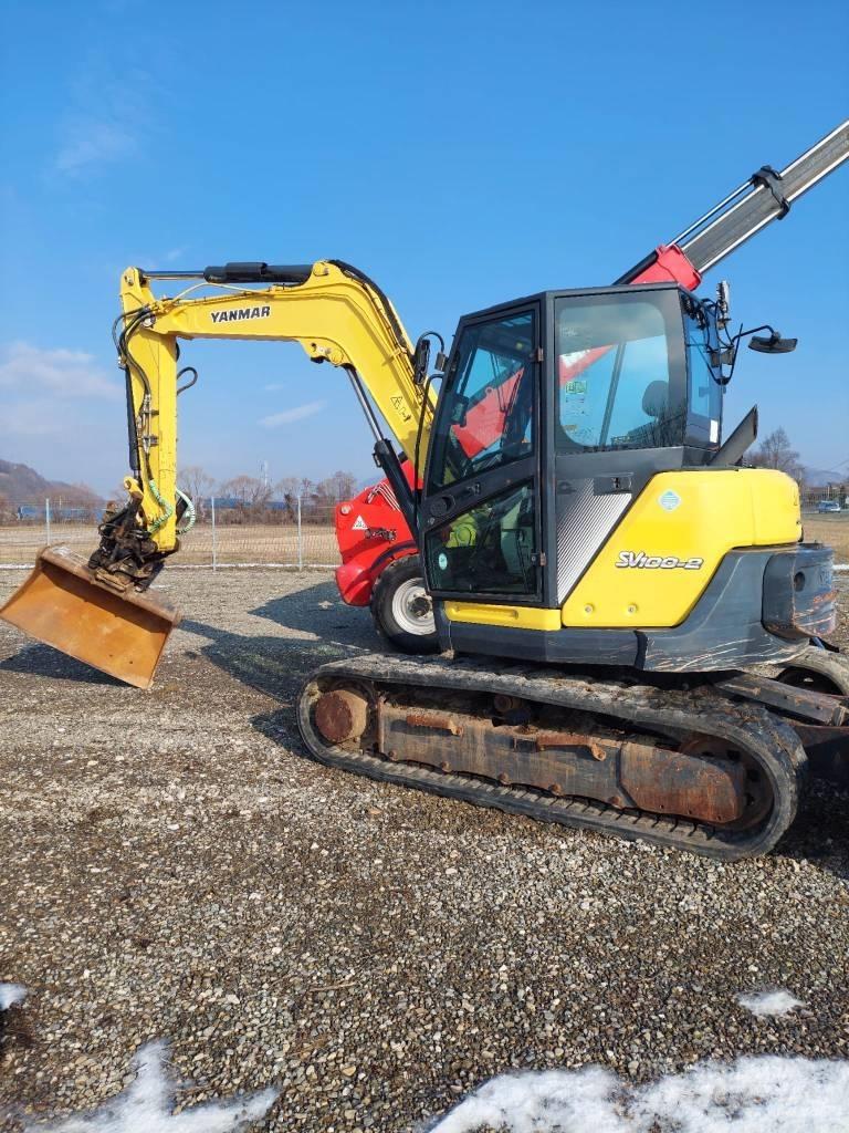 Yanmar SV 100-2 Väikeekskavaatorid 7t-12t