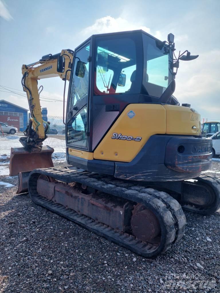Yanmar SV 100-2 Väikeekskavaatorid 7t-12t