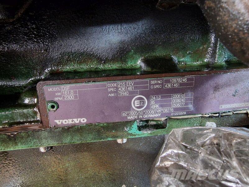 Volvo D5F 215EEV Mootorid