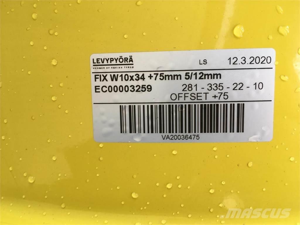 John Deere 10x34 Rehvid, rattad ja veljed