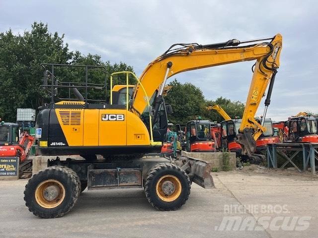 JCB JS 145 W Ratasekskavaatorid