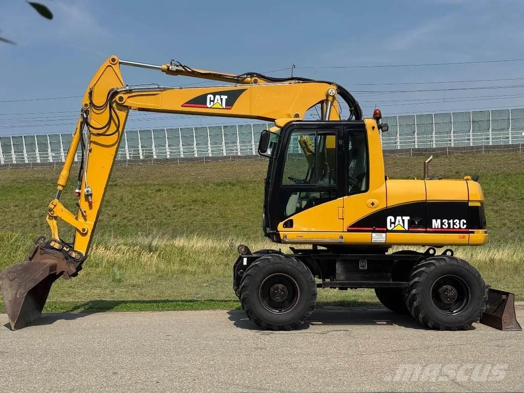 CAT M313C Ratasekskavaatorid