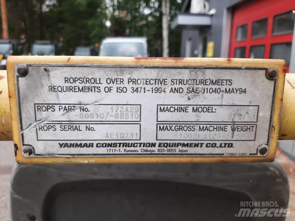 Yanmar SV 08-1 Miniekskavaatorid < 7 t