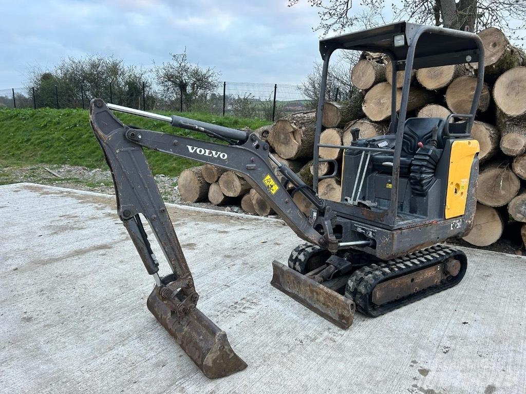 Volvo EC 15D Miniekskavaatorid < 7 t