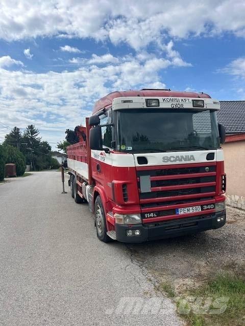 Scania R 114 Kraanaga veokid