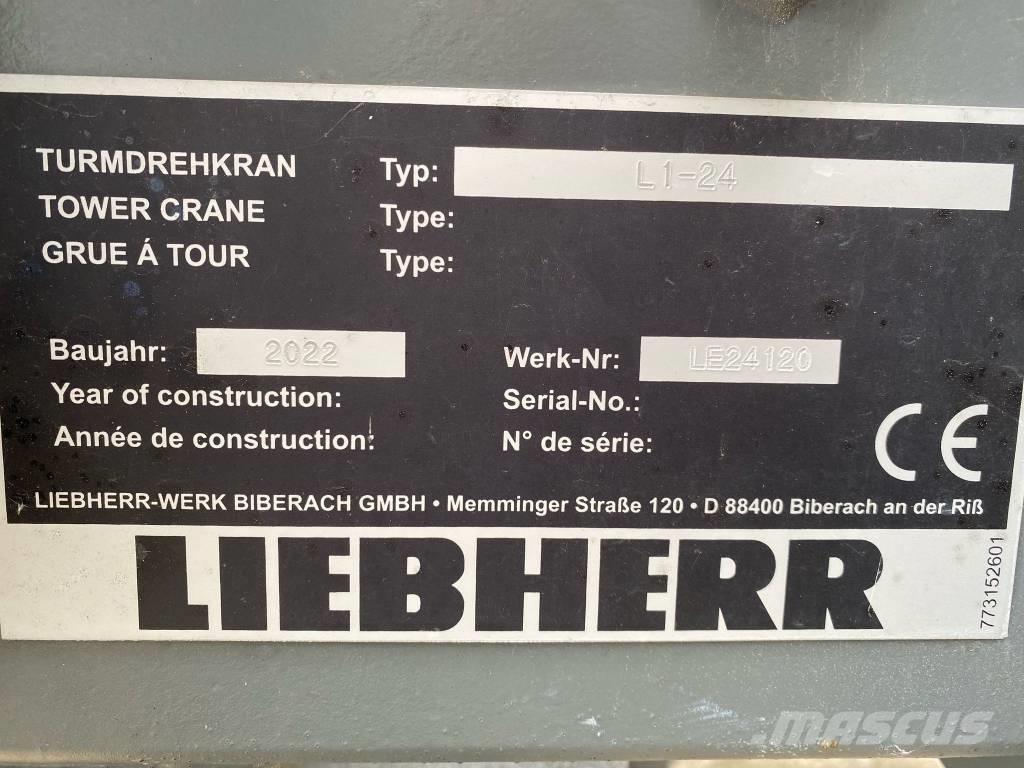 Liebherr L1-24 Tornkraanad