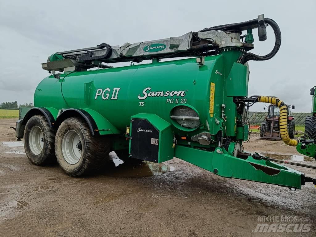 Samson PG II 20 Lägapaagid