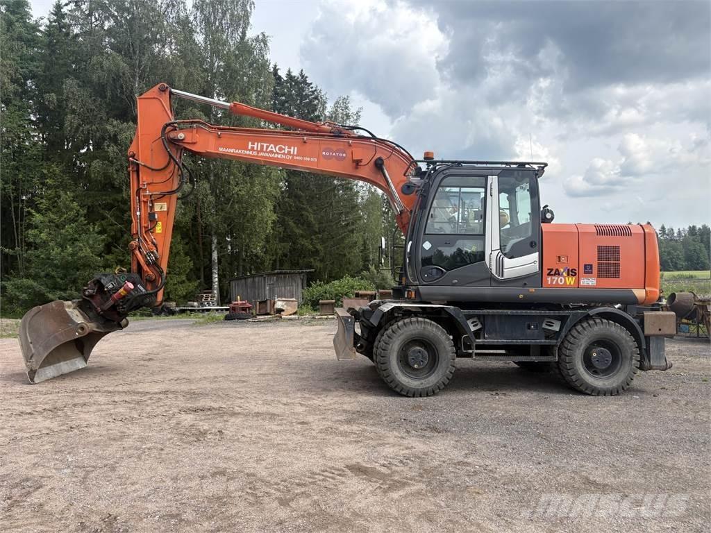 Hitachi ZX170W-3 Ratasekskavaatorid