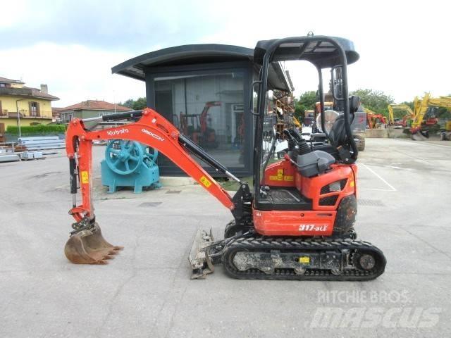 Kubota U 17-3 Miniekskavaatorid < 7 t