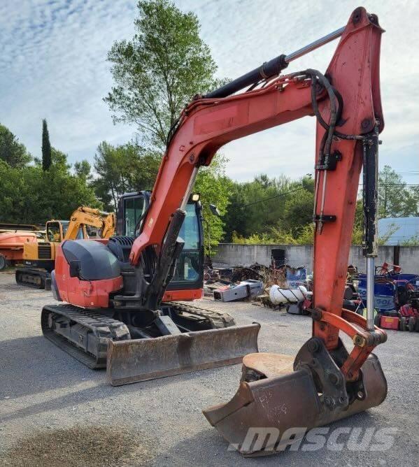 Kubota KX 080-4 Väikeekskavaatorid 7t-12t