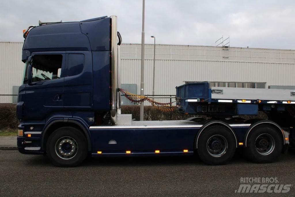 Scania R580 V8 + 6X4 Sadulveokid