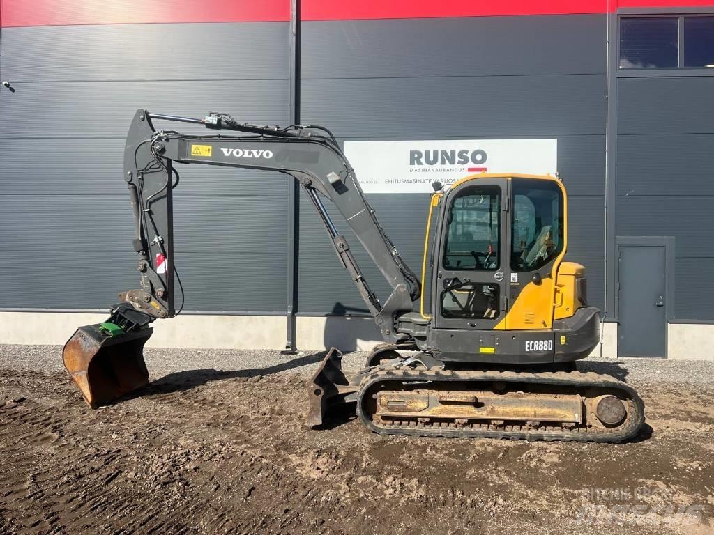 Volvo ECR 88 D Väikeekskavaatorid 7t-12t