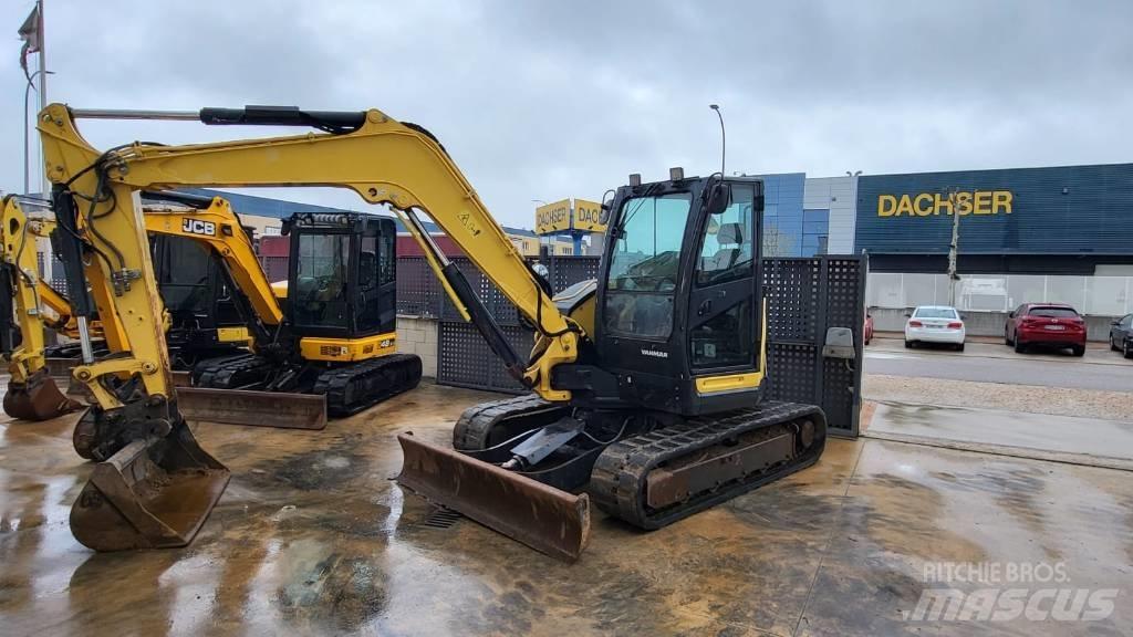 Yanmar Vio 80-1A Väikeekskavaatorid 7t-12t