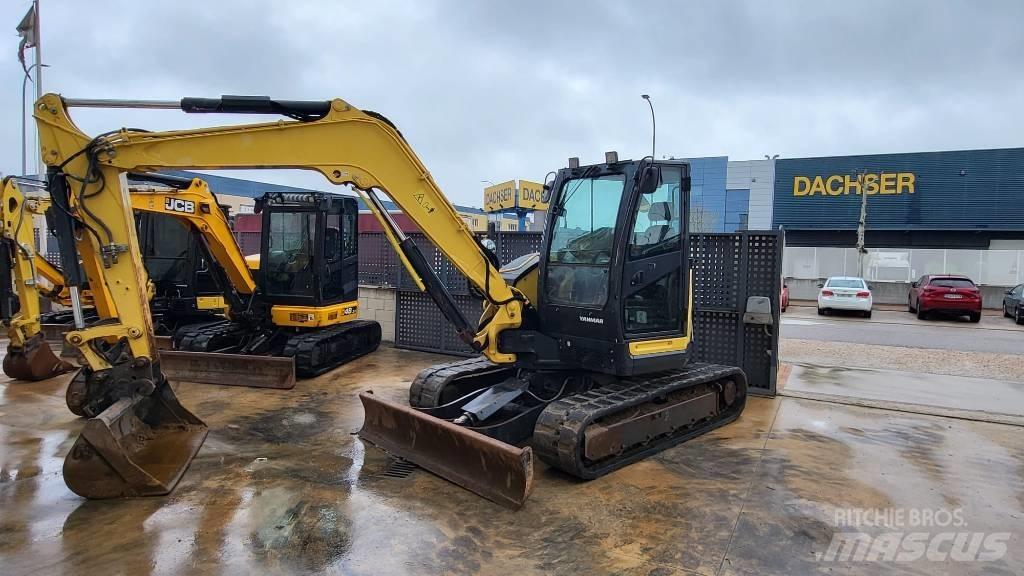 Yanmar Vio 80-1A Väikeekskavaatorid 7t-12t