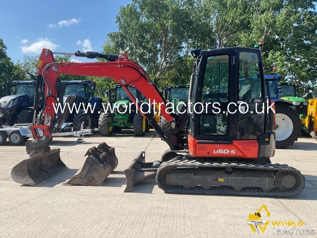 Kubota U 50 Miniekskavaatorid < 7 t