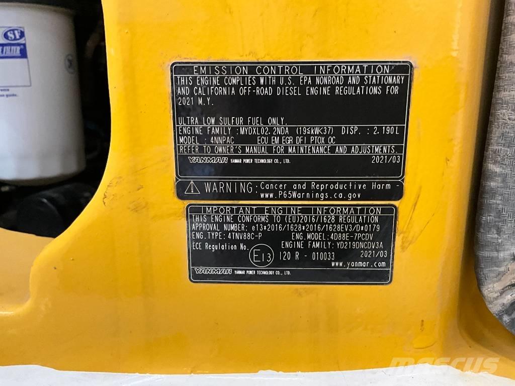 Komatsu PC 55 MR-5 Miniekskavaatorid < 7 t