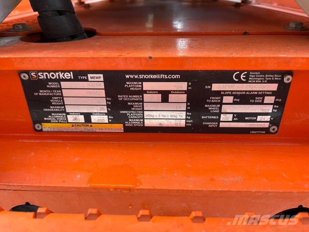 Snorkel S 3219 E Käärtõstukid