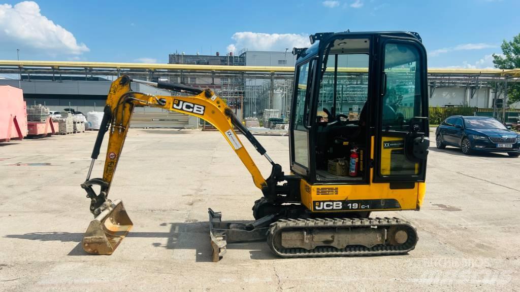 JCB 19 C Miniekskavaatorid < 7 t