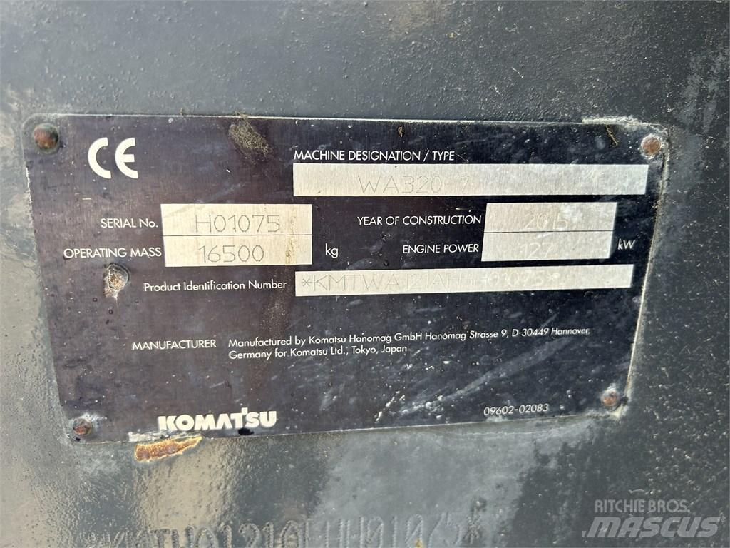 Komatsu WA320-7 Rataslaadurid