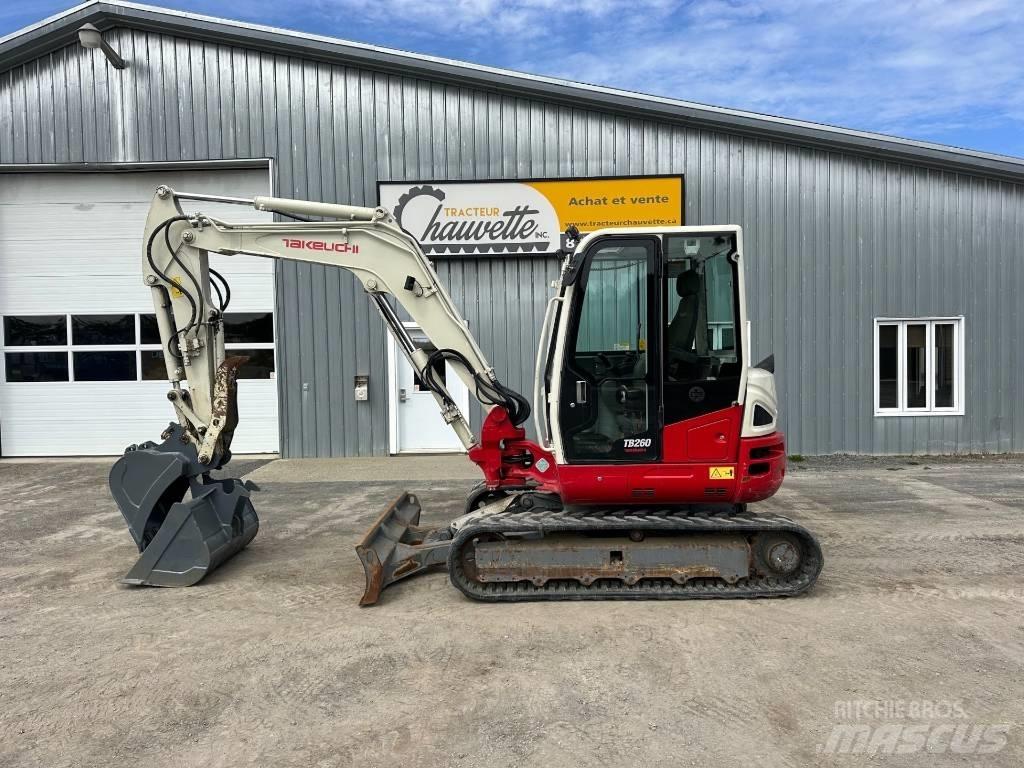 Takeuchi TB 260 Miniekskavaatorid < 7 t