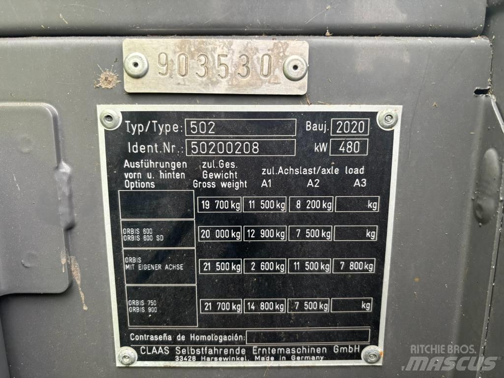 CLAAS Jaguar 960 4WD Silokombainid