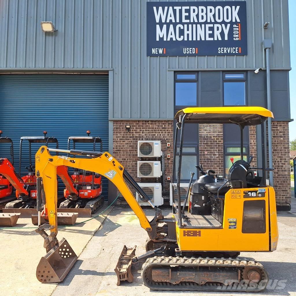 JCB 16 C-1 Miniekskavaatorid < 7 t