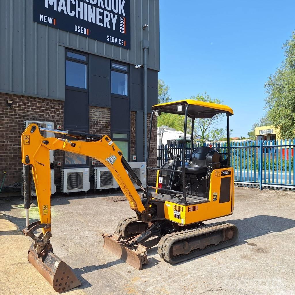 JCB 16 C-1 Miniekskavaatorid < 7 t
