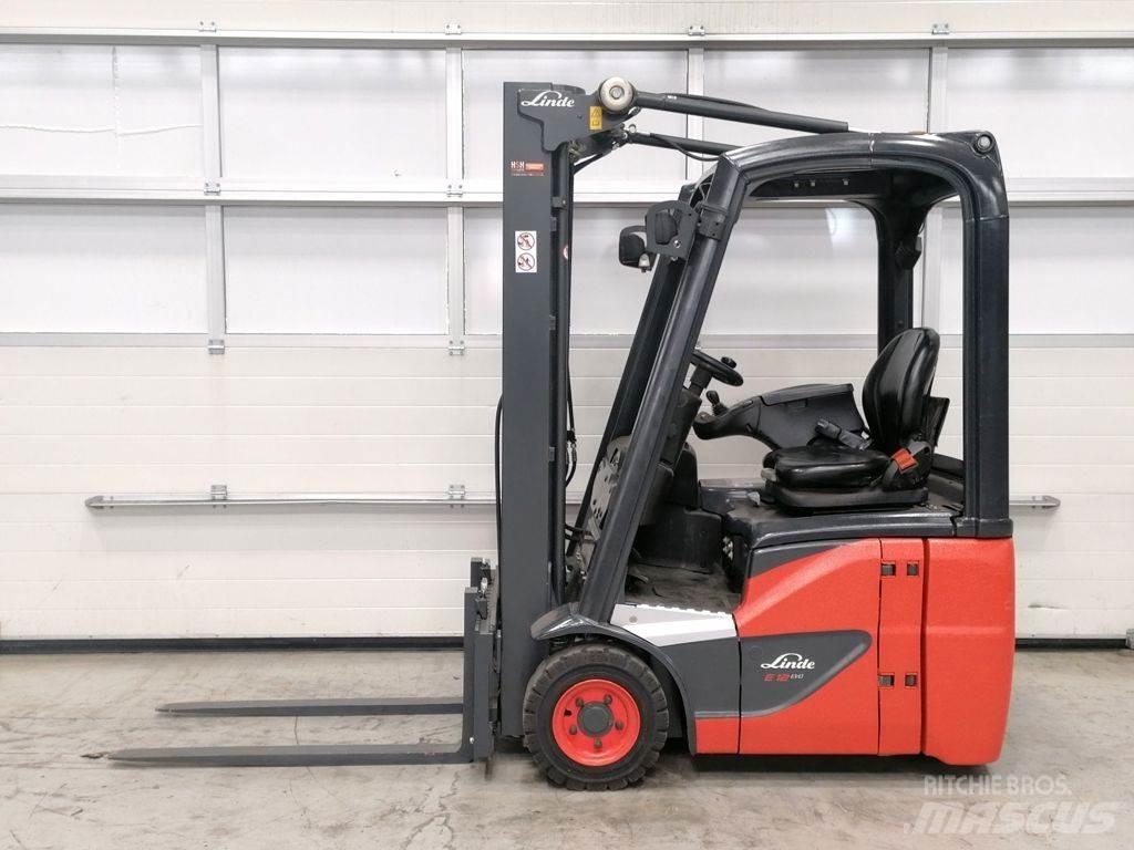 Linde E12-02 Elektritõstukid
