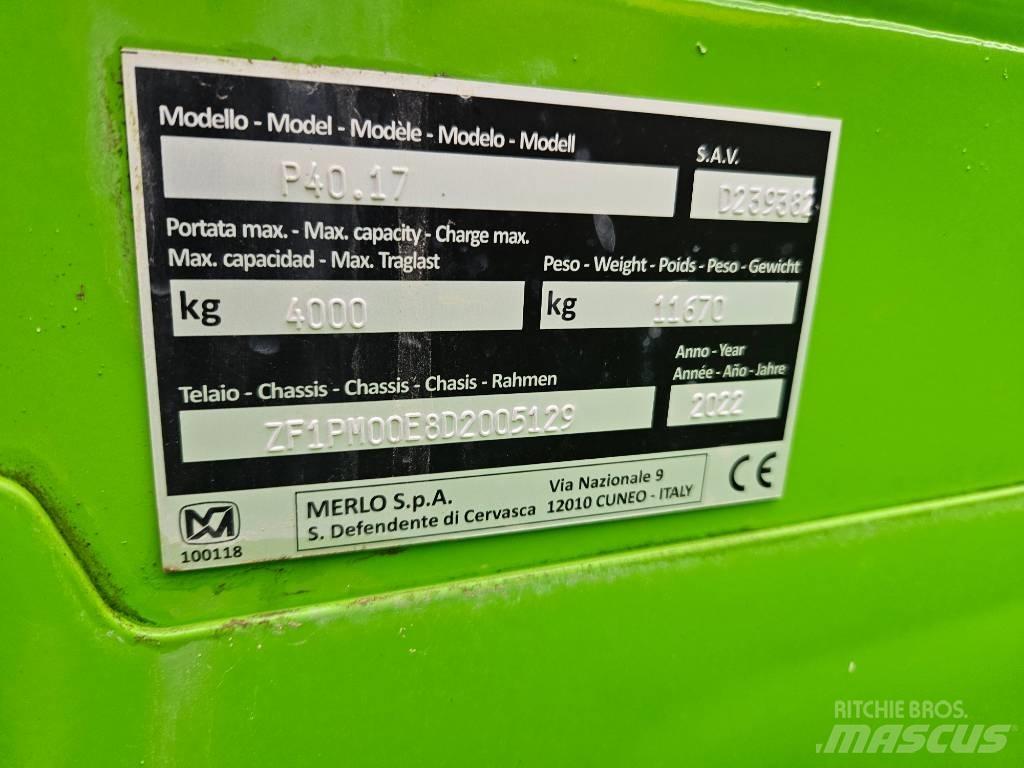 Merlo P 40.17 Teleskooplaadurid