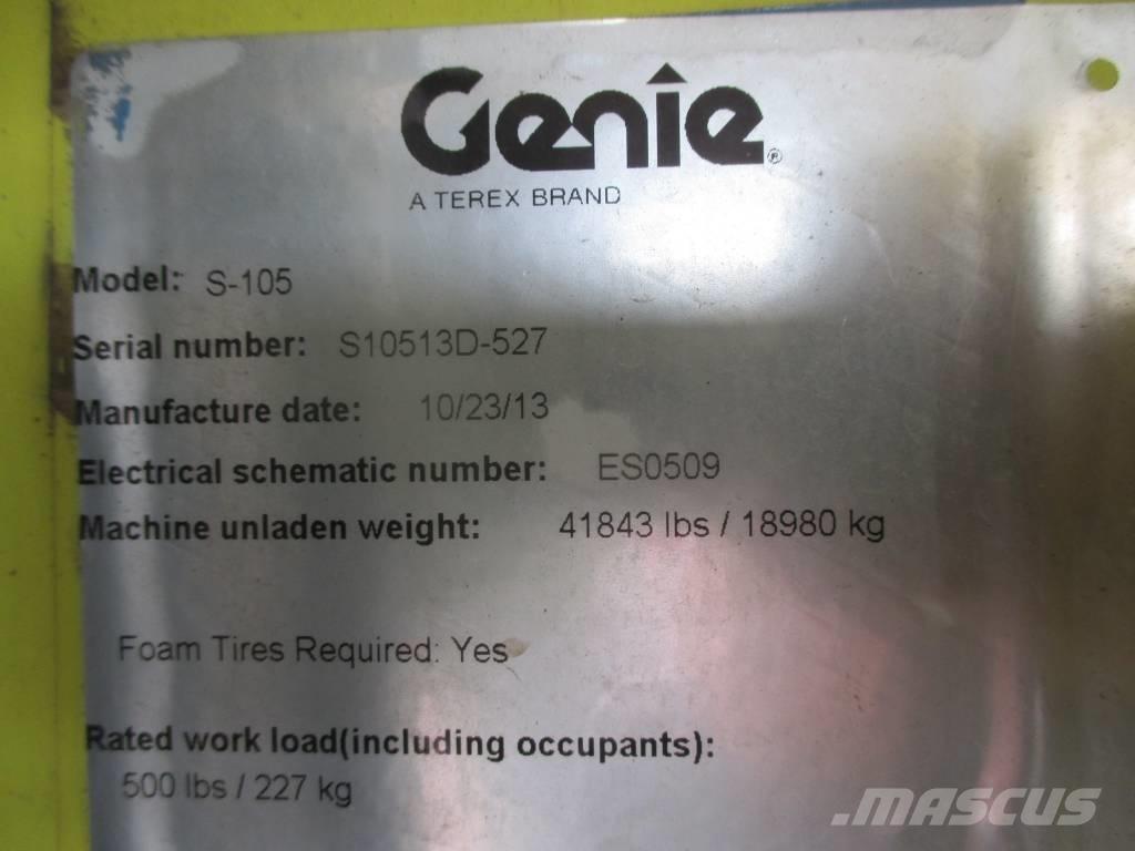 Genie S 105 Teleskoop poomtõstukid