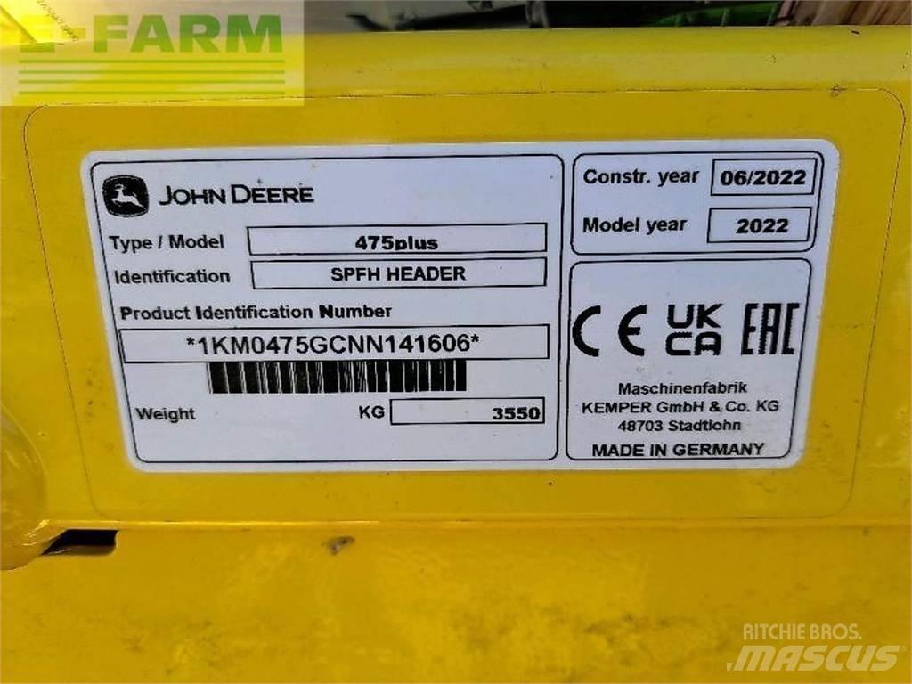 Kemper 475 plus Lisavarustus ja komponendid
