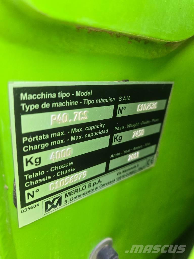 Merlo P 40.7 CS Teleskooplaadurid